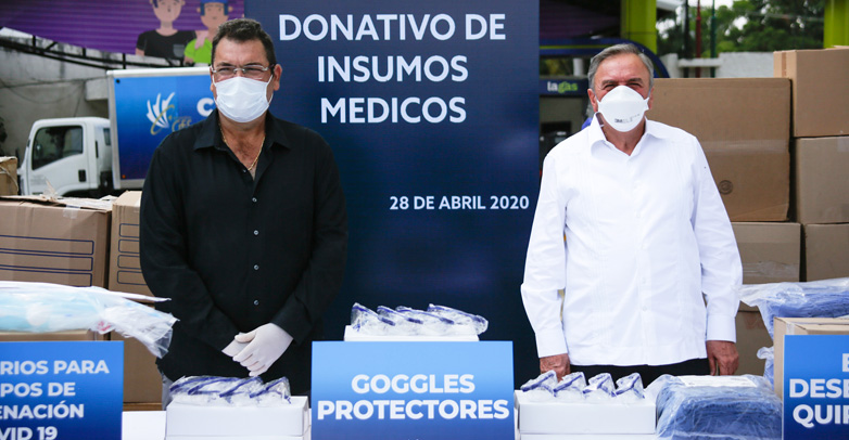 Grupo Ges entrega equipo médico